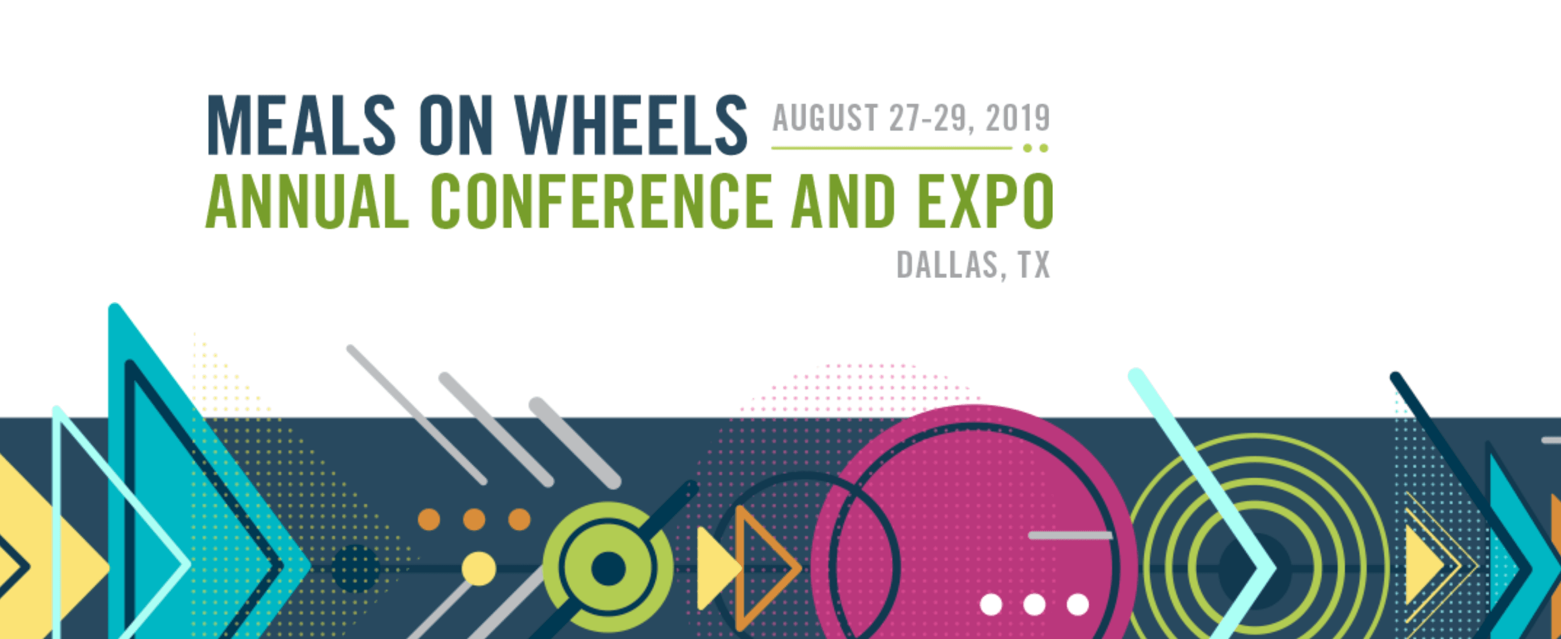 Cover image Meals on Wheels 2019 Conference Microsite