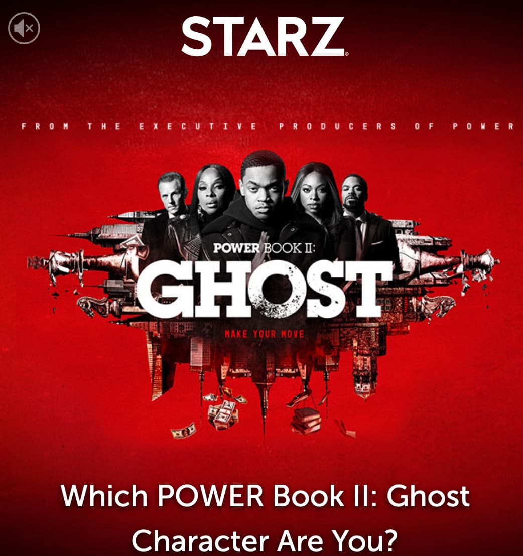 Cover image STARZ Personality Quizzes